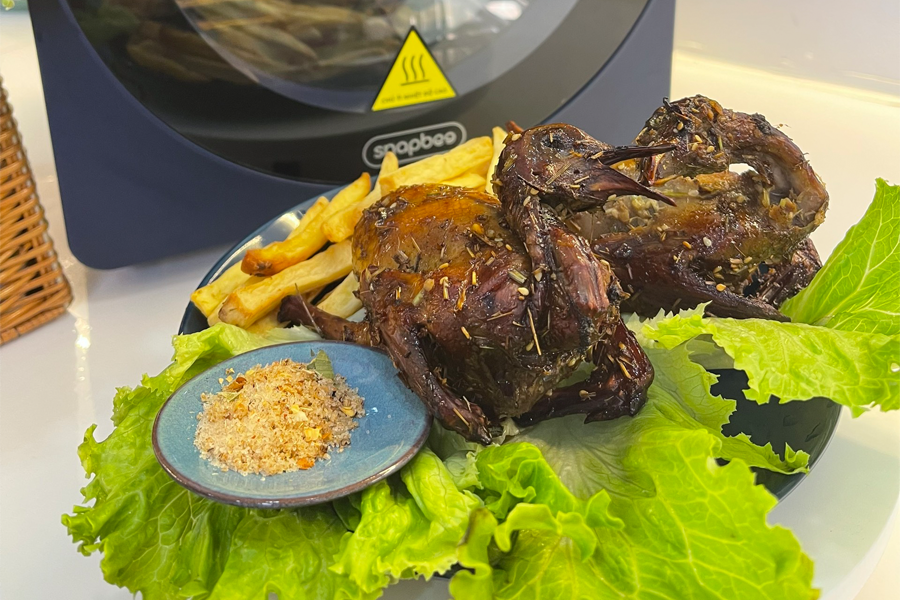 Cách làm chim câu quay bằng nồi chiên không dầu ngon mê ly