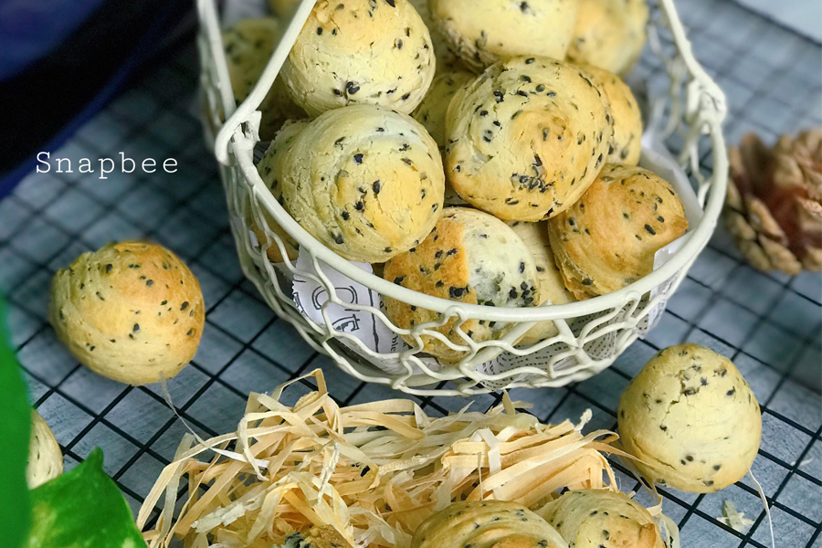 Cách làm bánh mì mè đen mochi Hàn Quốc giòn dai, cực đơn giản tại nhà