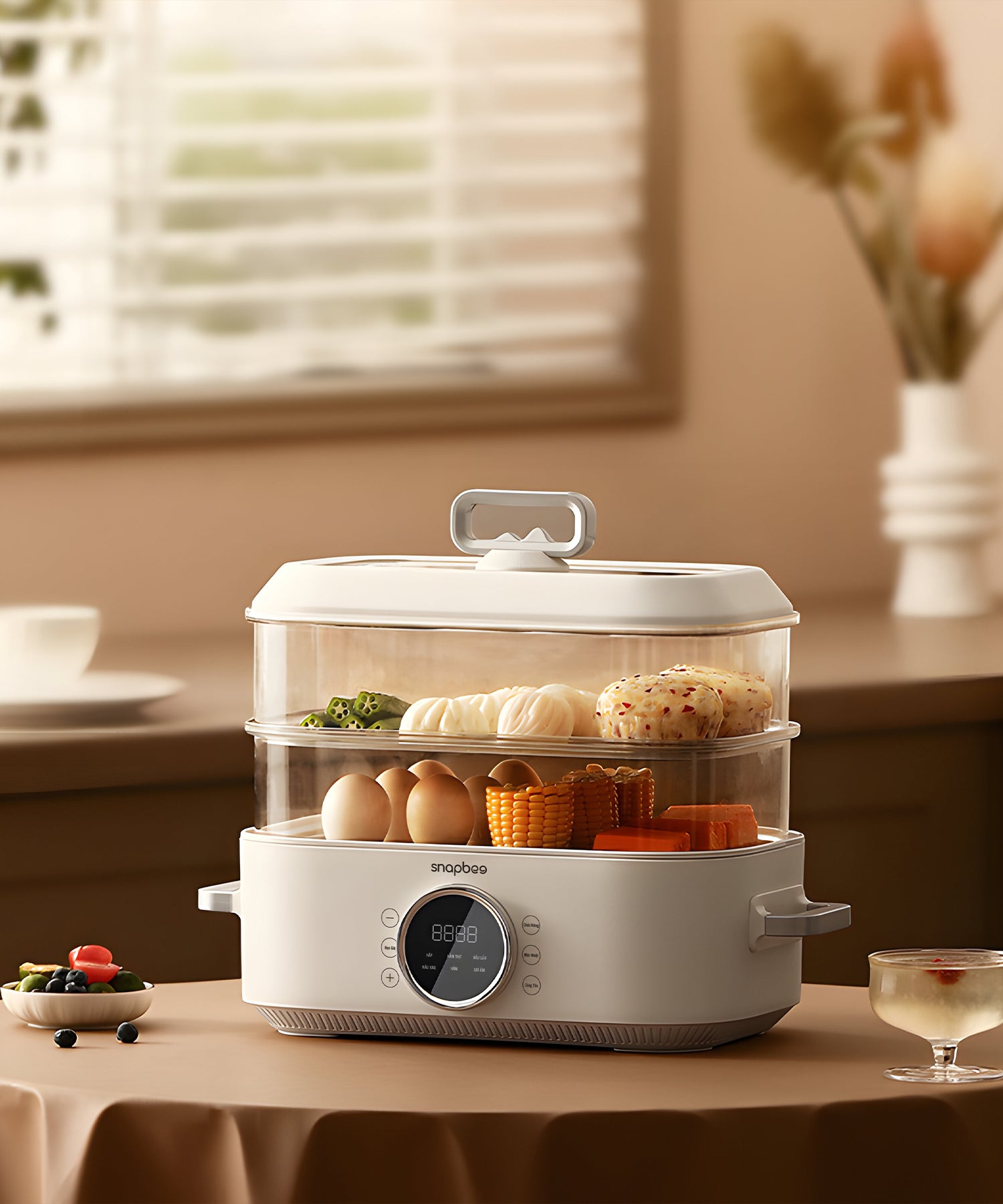 Nồi hấp đa năng SnapBee - ST2000 - 20 Lít - Thông Tầng