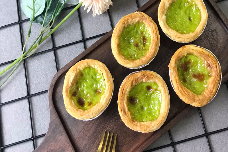 Làm bánh tart trứng béo ngậy bằng nồi chiên không dầu cực đơn giản